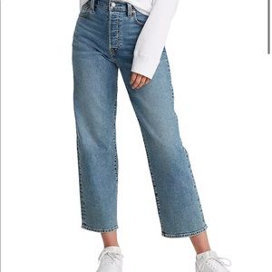 Levi’s Ribcage straight ankle jean